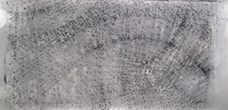 Séquence III, fusain sur papier, 240x114cm, 2013