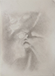 L'éclipse IV, graphite sur papier, 59.4x42cm, 2016