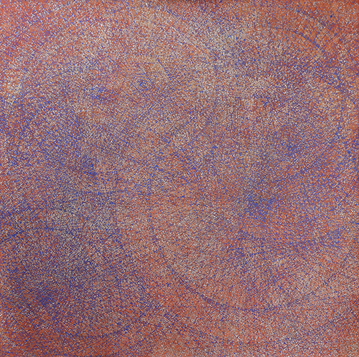 Sequenza I, acrylique-sur-toile, 267x267cm, 2019