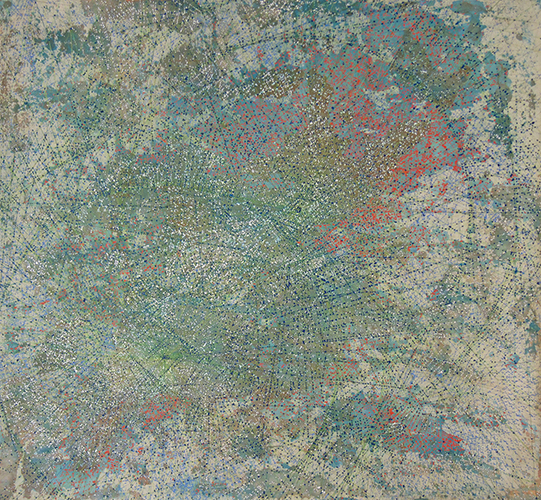 Atlas of the heavens, Acrylique sur toile, 203x220cm, 2016