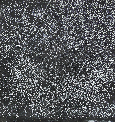 Mouvement Dolce I, encre et acrylique sur papier, 27x29cm, 2013