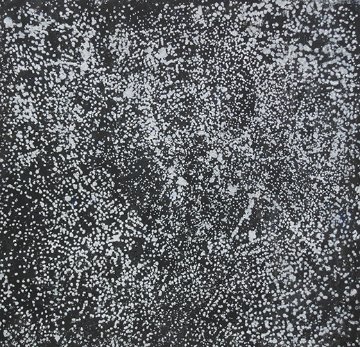 Mouvement Dolce V, encre et acrylique sur papier, 29x29,5cm, 2013